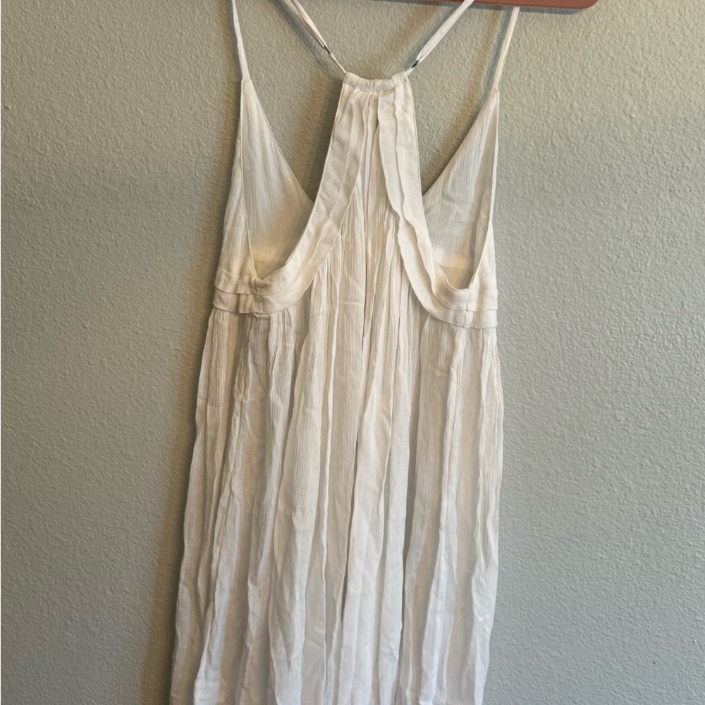 O’Neil Saltwater Solids White Strappy Dress Size Xlg - Picture 2 of 5